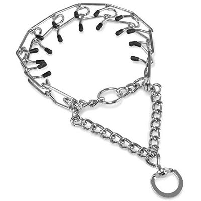 Arquivet Smycz do karania z kolcem, 60 cm/4 mm, obroża karna, dysza karna dla psów Arquivet Smycz do karania z kolcem, 60 cm/4 mm, obroża karna, dysza karna dla psów