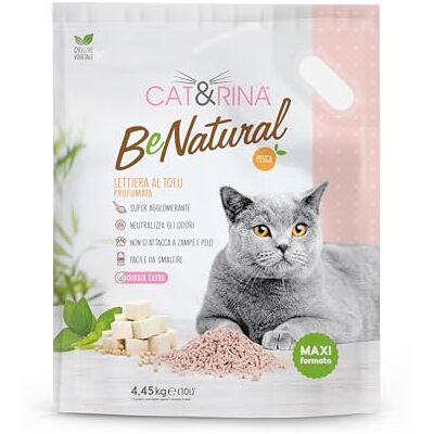 CAT&RINA BeNatural żwirek dla kota Tofu 10 l, brzoskwiniowy, do 60 dni użytkowania, do 60 dni użytkowania i toalety, piasek dla kotów, brzoskwinia CAT&RINA BeNatural żwirek dla kota Tofu 10 l, brzoskwiniowy, do 60 dni użytkowania, do 60 dni użytkowania i toalety, piasek dla kotów, brzoskwinia
