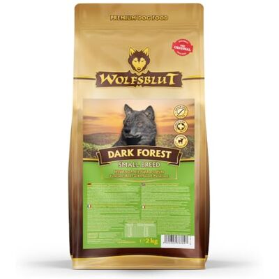 Wolfsblut Dark Forest Small Breed-pasza z mięsem myśliwskim i słodkimi ziemniakami Specjalne dla psów małych ras Wolfsblut Dark Forest Small Breed-pasza z mięsem myśliwskim i słodkimi ziemniakami Specjalne dla psów małych ras