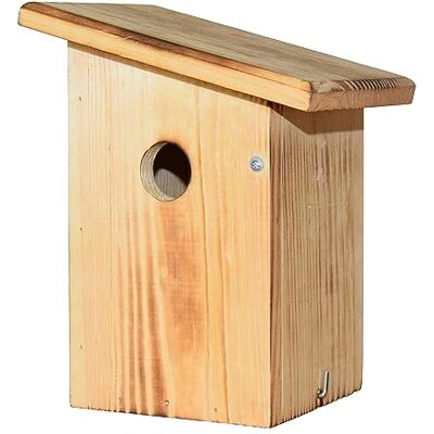 Dehner Natura Jonna Budka dla dzikich ptaków opalana sosna Naturalna ok. 19 x 24 x 16 cm Dehner Natura Jonna Budka dla dzikich ptaków opalana sosna Naturalna ok. 19 x 24 x 16 cm