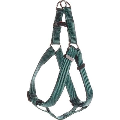 Flamingo Step&GO ZIGGI Uprząż ciemnozielona M 35-60CM 20MM Flamingo Step&GO ZIGGI Uprząż ciemnozielona M 35-60CM 20MM