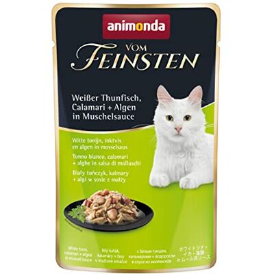 Animonda Adult Karma dla Kotów, W Sosie Muszlowej Z Białym Tuńczykiem/Calamari/Algi, 18 x 50 g Animonda Adult Karma dla Kotów, W Sosie Muszlowej Z Białym Tuńczykiem/Calamari/Algi, 18 x 50 g