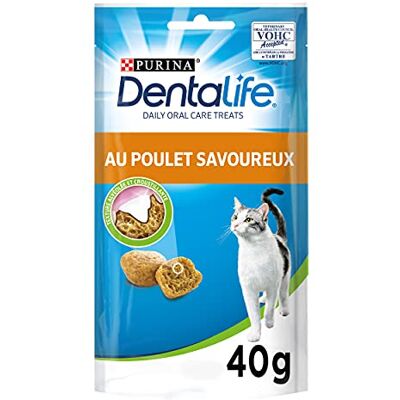 Dentalife PURINA Przysmaki dla kotów, kurczak, zestaw 8 x 40 g Dentalife PURINA Przysmaki dla kotów, kurczak, zestaw 8 x 40 g