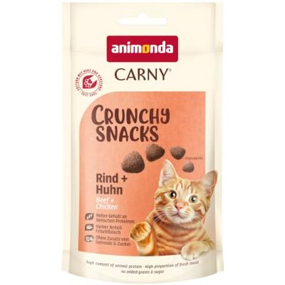 Animonda Adult Crunchy wołowina + kurczak 10 x 50 g Animonda Adult Crunchy wołowina + kurczak 10 x 50 g