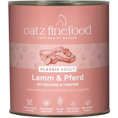catz finefood N° 19 karma dla kotów mokra, z cukinią i pomidorem, 6 x 800 g puszki catz finefood N° 19 karma dla kotów mokra, z cukinią i pomidorem, 6 x 800 g puszki