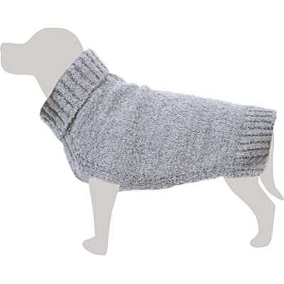 Arquivet Szary sweter z dzianiny XL/40cm Odzież dla psów Pomóż chronić je przed zimnem Akcesoria dla zwierząt domowych Płaszcze, Bluzy, Kamizelki, Kurtki, Suetery, Płaszcze przeciwdeszczowe i inne Arquivet Szary sweter z dzianiny XL/40cm Odzież dla psów Pomóż chronić je przed zimnem Akcesoria dla zwierząt domowych Płaszcze, Bluzy, Kamizelki, Kurtki, Suetery, Płaszcze przeciwdeszczowe i inne