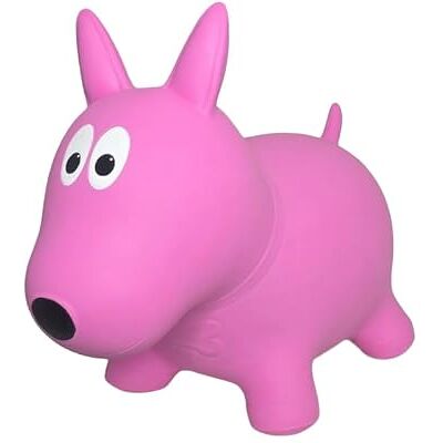 Gerardo's Toys Gerado´s Toys Little Tikes Hoppy Dog Pink (zabawka dla dzieci, figurka psa, piłka do skakania, z antypoślizgowego materiału, od 12 miesięcy, do 100 kg) GT8180 Gerardo's Toys Gerado´s Toys Little Tikes Hoppy Dog Pink (zabawka dla dzieci, figurka psa, piłka do skakania, z antypoślizgowego materiału, od 12 miesięcy, do 100 kg) GT8180