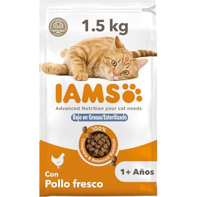 IAMS Karma dla Kotów, Kurczak, 1,5 kg IAMS Karma dla Kotów, Kurczak, 1,5 kg