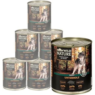 Dehner Wild Nature Mokra karma dla psów, 6x800 g Dehner Wild Nature Mokra karma dla psów, 6x800 g