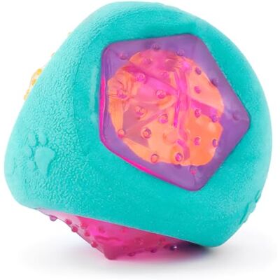 ZippyPaws Zippy Paws ZP428 Tuff LED Light Up Ball zabawka dla psa, 200 g ZippyPaws Zippy Paws ZP428 Tuff LED Light Up Ball zabawka dla psa, 200 g
