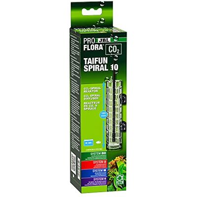 JBL PROFLORA CO2 TAIFUN SPIRAL 10, reaktor CO2, do akwariów słodkowodnych do 400 l, z wężem JBL PROFLORA CO2 TAIFUN SPIRAL 10, reaktor CO2, do akwariów słodkowodnych do 400 l, z wężem