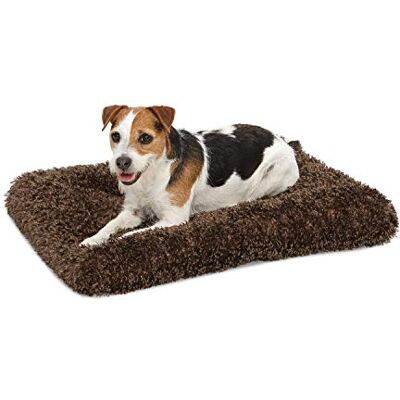 MidWest Homes for Pets Deluxe legowiska dla psów; super pluszowe legowiska dla psów i kotów idealne do skrzynek dla psów o długości 60,96 cm; można prać w pralce i suszarce; 40624-CC; kakao MidWest Homes for Pets Deluxe legowiska dla psów; super pluszowe legowiska dla psów i kotów idealne do skrzynek dla psów o długości 60,96 cm; można prać w pralce i suszarce; 40624-CC; kakao