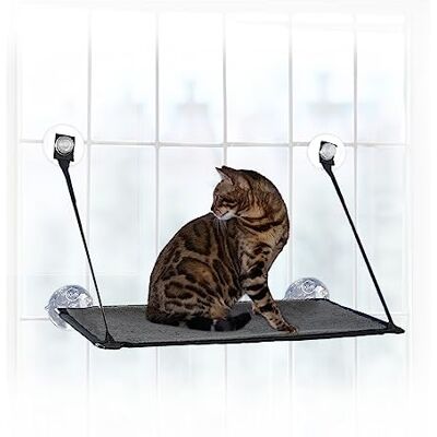 K&H 779091 EZ Easy Window Mount Kitty Sill, do zamocowania na oknie łóżko dla kota z jednym poziomem K&H 779091 EZ Easy Window Mount Kitty Sill, do zamocowania na oknie łóżko dla kota z jednym poziomem