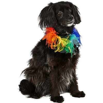 Rubie's Fantazyjna tęczowa obroża dla zwierząt, średnia/duża Rubie's Fantazyjna tęczowa obroża dla zwierząt, średnia/duża