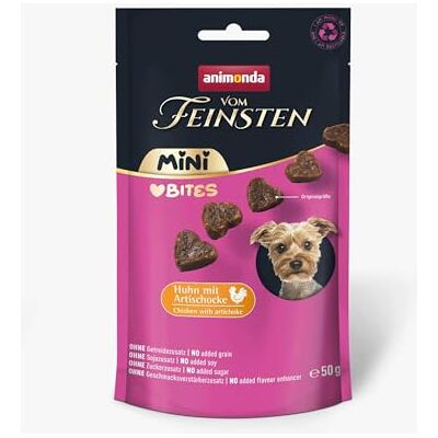 Animonda Adult Mini Love Bites kurczak z karczochem 10 x 50 g Animonda Adult Mini Love Bites kurczak z karczochem 10 x 50 g