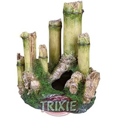 TRIXIE bambus z jaskinią do akwarium, 17 cm TRIXIE bambus z jaskinią do akwarium, 17 cm