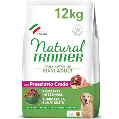 Karma dla psów Natural Trainer Maxi z szynką i ryżem Karma dla psów Natural Trainer Maxi z szynką i ryżem