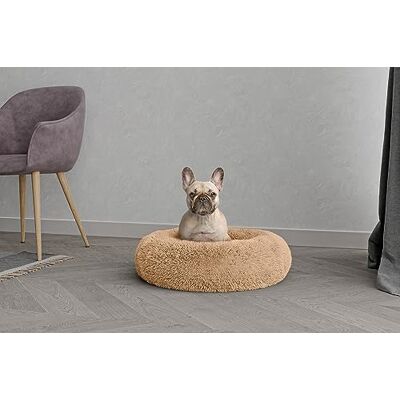 Italian Bed Linen Pet Bed Dreams Sogni e Capricci Pets, poliester Miękki, Wanilia, 60x60cm Italian Bed Linen Pet Bed Dreams Sogni e Capricci Pets, poliester Miękki, Wanilia, 60x60cm