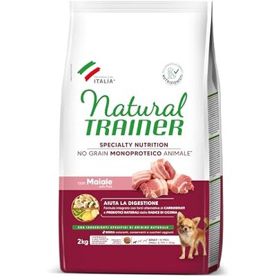 Trainer Natural Sensitive No Grain Monoprotein Animal pokarm dla psów Small&Toy ze świnią i ziemniakami 2 kg Trainer Natural Sensitive No Grain Monoprotein Animal pokarm dla psów Small&Toy ze świnią i ziemniakami 2 kg