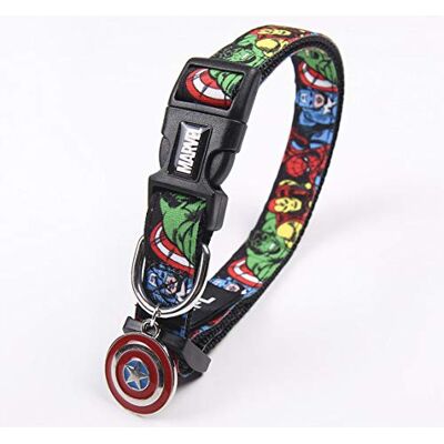 CERDÁ LIFE'S LITTLE MOMENTS Cerdá Life'S mała chwila obroża dla psa obroża dla psa średnia i duża regulowana wytrzymała ekskluzywna licencja Marvel-ForFanPets-Coleira Cao-Avenger CERDÁ LIFE'S LITTLE MOMENTS Cerdá Life'S mała chwila obroża dla psa obroża dla psa średnia i duża regulowana wytrzymała ekskluzywna licencja Marvel-ForFanPets-Coleira Cao-Avenger