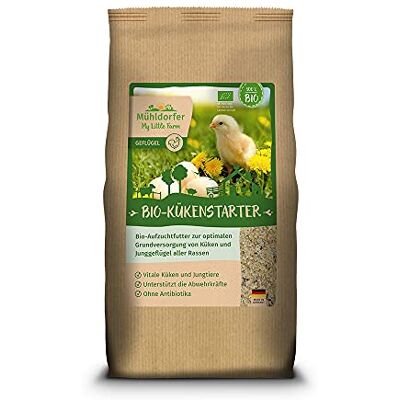 Mühldorfer My Little Farm My Little Farm Bio starter do piskląt, 2 kg, karma dla piskląt i młodych drobiu wszystkich ras, optymalna podstawowa pielęgnacja dla witalnych zwierząt, bez antybiotyków, najwyższa akceptacja, brak Mühldorfer My Little Farm My Little Farm Bio starter do piskląt, 2 kg, karma dla piskląt i młodych drobiu wszystkich ras, optymalna podstawowa pielęgnacja dla witalnych zwierząt, bez antybiotyków, najwyższa akceptacja, brak