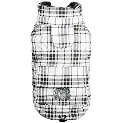 Hip Doggie HD-5PDSW Puffer Vest płaszcz dla psa, M, biały Hip Doggie HD-5PDSW Puffer Vest płaszcz dla psa, M, biały