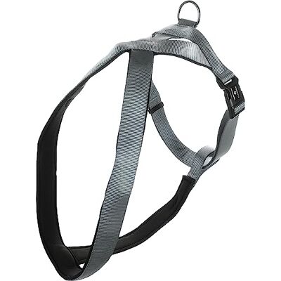 Flamingo Uprząż Cross Abbi Grey XXXL 84-120CM 32MM Flamingo Uprząż Cross Abbi Grey XXXL 84-120CM 32MM