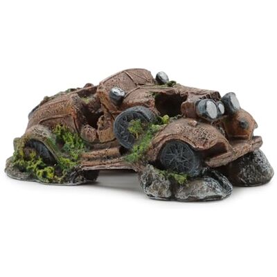 Amtra Deko Vintage Automobile Akwarium Słodkowodne i morskie dekoracje z żywicy, akwarium i zbiorniki rybne, nietoksyczne, 10,7 x 17,5 x 7,5 cm Amtra Deko Vintage Automobile Akwarium Słodkowodne i morskie dekoracje z żywicy, akwarium i zbiorniki rybne, nietoksyczne, 10,7 x 17,5 x 7,5 cm