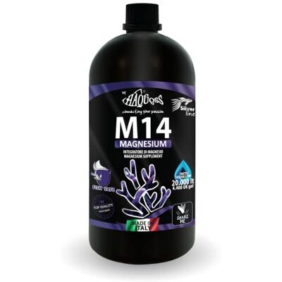 Haquoss M14 magnez płynny magnez do bariery akwariowej, 1000 ml Haquoss M14 magnez płynny magnez do bariery akwariowej, 1000 ml