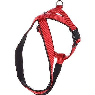 Flamingo Uprząż Cross Abbi Red L 64-80CM 25MM Flamingo Uprząż Cross Abbi Red L 64-80CM 25MM