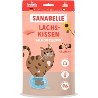 Sanabelle Poduszka z łososia, 7 x 55 g Sanabelle Poduszka z łososia, 7 x 55 g
