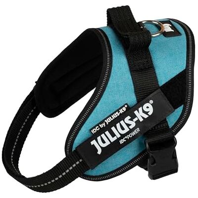 JULIUS K-9 IDC Powerharness, rozmiar: Mini/S, turkusowy JULIUS K-9 IDC Powerharness, rozmiar: Mini/S, turkusowy