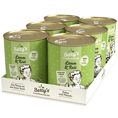 Boswelia Betty's Landhausküche pies jagnięcina i ryż 6 x 800 g odpowiednia dla wszystkich ras psów, wysoka biodostępność, zwracamy uwagę na najlepszą jakość.. Boswelia Betty's Landhausküche pies jagnięcina i ryż 6 x 800 g odpowiednia dla wszystkich ras psów, wysoka biodostępność, zwracamy uwagę na najlepszą jakość..