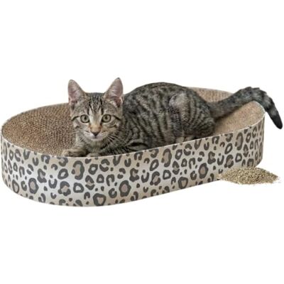 TRIXIE Deska do drapania Lew z kartonu, 63 × 10 × 35 cm, zabawka do drapania z kocimiętką 48034 TRIXIE Deska do drapania Lew z kartonu, 63 × 10 × 35 cm, zabawka do drapania z kocimiętką 48034