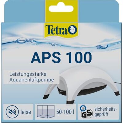 Tetra Pompa powietrza akwariowego APS 100 cicha pompa membranowa do akwariów 50-100 L, biała,212497 Tetra Pompa powietrza akwariowego APS 100 cicha pompa membranowa do akwariów 50-100 L, biała,212497