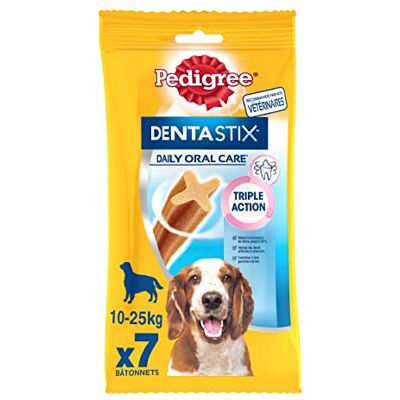 Pedigree Dentastik Pour chien moyen (x10) Pedigree Dentastik Pour chien moyen (x10)