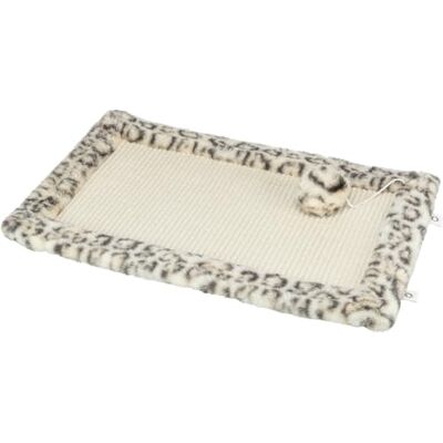 TRIXIE Mata do drapania Leo Sisal, 55 × 35 cm, zabawka do drapania do zawieszenia lub układania na płasko 48170 TRIXIE Mata do drapania Leo Sisal, 55 × 35 cm, zabawka do drapania do zawieszenia lub układania na płasko 48170