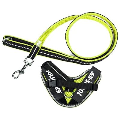 JULIUS K-9 IDC Powair Bundle Uprząż IDC Powair, Rozmiar: 3XS/Baby 1, Neon + IDC Powair smycz, Rozmiar: 1,2 m z uchwytem i małym karabińczykiem, neonowa JULIUS K-9 IDC Powair Bundle Uprząż IDC Powair, Rozmiar: 3XS/Baby 1, Neon + IDC Powair smycz, Rozmiar: 1,2 m z uchwytem i małym karabińczykiem, neonowa