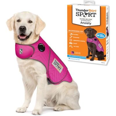 Thundershirt Dogs Dog kurtka przeciwlękowa, fuksja, XL Thundershirt Dogs Dog kurtka przeciwlękowa, fuksja, XL