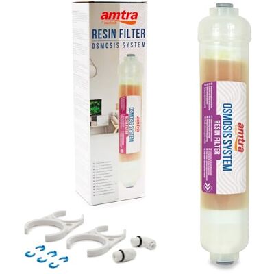 Amtra Osmosis System 190 kartridż z żywicy do akwariów, po ismozie z farbą do całkowitego usunięcia TDD z wody osmotycznej Amtra Osmosis System 190 kartridż z żywicy do akwariów, po ismozie z farbą do całkowitego usunięcia TDD z wody osmotycznej