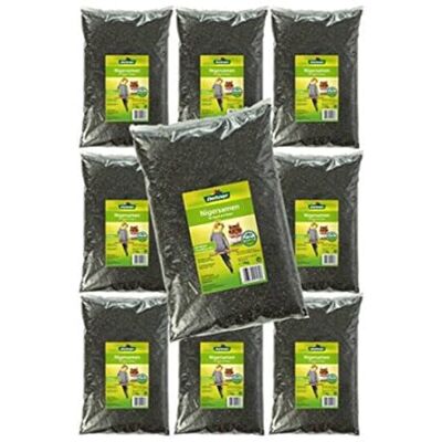 Dehner karma dla ptaków i gryzoni, nasiona nigerów, 10 x 1 kg (10 kg) Dehner karma dla ptaków i gryzoni, nasiona nigerów, 10 x 1 kg (10 kg)