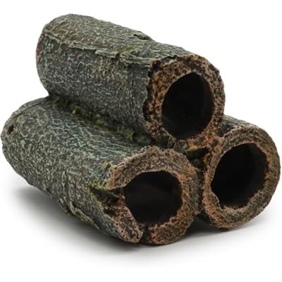 Amtra Deko Shrimp Playground Tubes Dekoracje akwarium słodkowodne i morskie z żywicy, do akwariów i zbiorników rybnych, Atoksyczny, Medium/9x7,3x7 cm Amtra Deko Shrimp Playground Tubes Dekoracje akwarium słodkowodne i morskie z żywicy, do akwariów i zbiorników rybnych, Atoksyczny, Medium/9x7,3x7 cm
