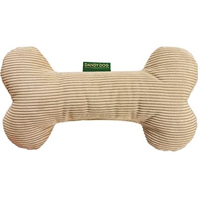 Dandy Dog - Relax - Velvet ribbed - Bone-shaped - Dog toy Dandy Dog - Relax - Velvet ribbed - Bone-shaped - Dog toy
