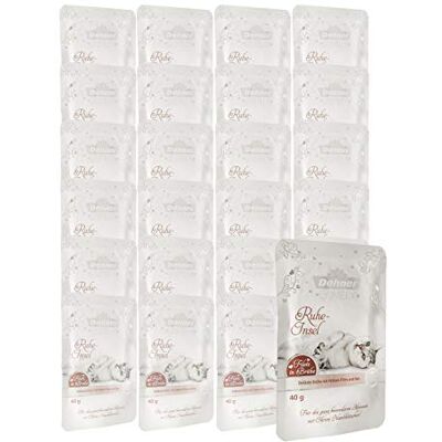 Dehner Premium Lovely przekąska dla kota, dla dorosłych, filety z kurczaka w bulionie, w woreczku, 24 x 40 g (960 g), 1 sztuka (1 opakowanie) Dehner Premium Lovely przekąska dla kota, dla dorosłych, filety z kurczaka w bulionie, w woreczku, 24 x 40 g (960 g), 1 sztuka (1 opakowanie)