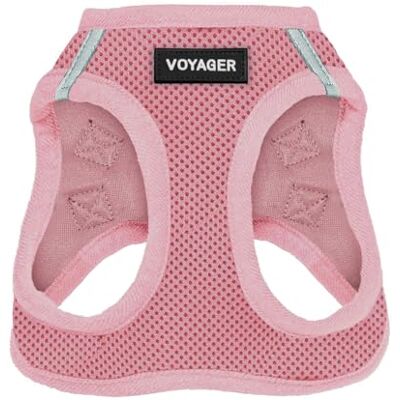 Best Pet Supplies Voyager Step-in Air uprząż dla psa – uprząż dla psów na każdą pogodę, dla małych i średnich psów, dla małych i średnich psów, różowa (pasujące wykończenie), XL Best Pet Supplies Voyager Step-in Air uprząż dla psa – uprząż dla psów na każdą pogodę, dla małych i średnich psów, dla małych i średnich psów, różowa (pasujące wykończenie), XL