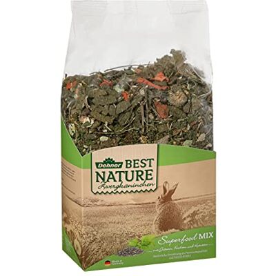 Dehner Best Nature karma dla gryzoni, karma dla królików miniaturowych, Superfood Mix, 1,5 kg Dehner Best Nature karma dla gryzoni, karma dla królików miniaturowych, Superfood Mix, 1,5 kg