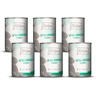 MjAMjAM Soczysty Kurczak Z Brokułami Karma dla Kota, 6 x 400 g MjAMjAM Soczysty Kurczak Z Brokułami Karma dla Kota, 6 x 400 g