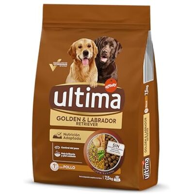 Ultima Karma dla dorosłych psów Golden i Labrador Retriever Kurczak 7,5 kg Ultima Karma dla dorosłych psów Golden i Labrador Retriever Kurczak 7,5 kg