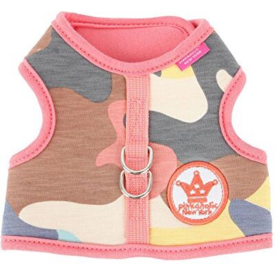 PINKAHOLIC New York NAQA-AH7210 kamizelka dla psów, Delta Harness, średnia, różowa PINKAHOLIC New York NAQA-AH7210 kamizelka dla psów, Delta Harness, średnia, różowa