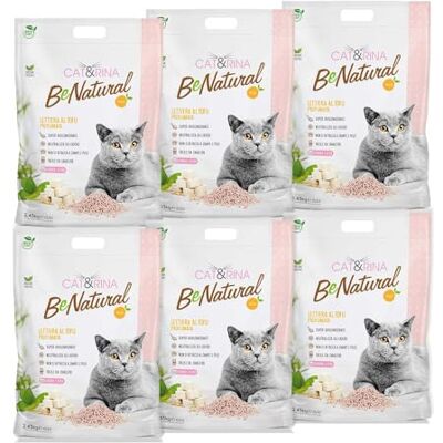 CAT&RINA 5,5 l kuweta dla kota Tofu Zbrylająca żwirek dla kota. Do 30 dni użytkowania. Utylizuje się w organicznej lub toalecie. Piasek przeciwzapachowy, brzoskwinia, 6 sztuk CAT&RINA 5,5 l kuweta dla kota Tofu Zbrylająca żwirek dla kota. Do 30 dni użytkowania. Utylizuje się w organicznej lub toalecie. Piasek przeciwzapachowy, brzoskwinia, 6 sztuk